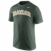Baylor Bears Nike Wordmark WEM T-Shirt - Green,baseball caps,new era cap wholesale,wholesale hats